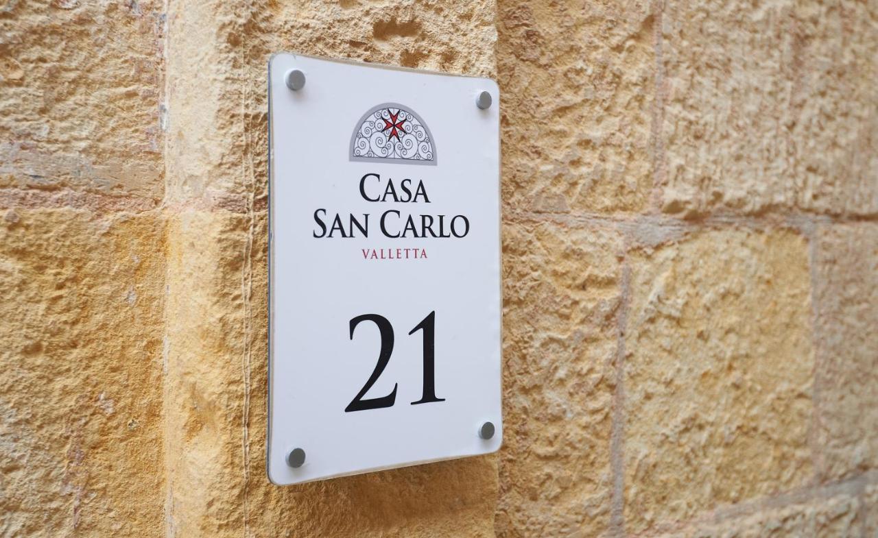 Ferienwohnung Casa San Carlo Valletta Exterior foto